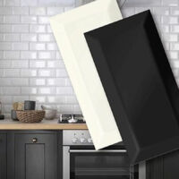 TA030913 Wandtegel Metro King Black 7,5x15